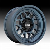 KMC KM725 Terra Midnight Blue Custom Truck Wheels